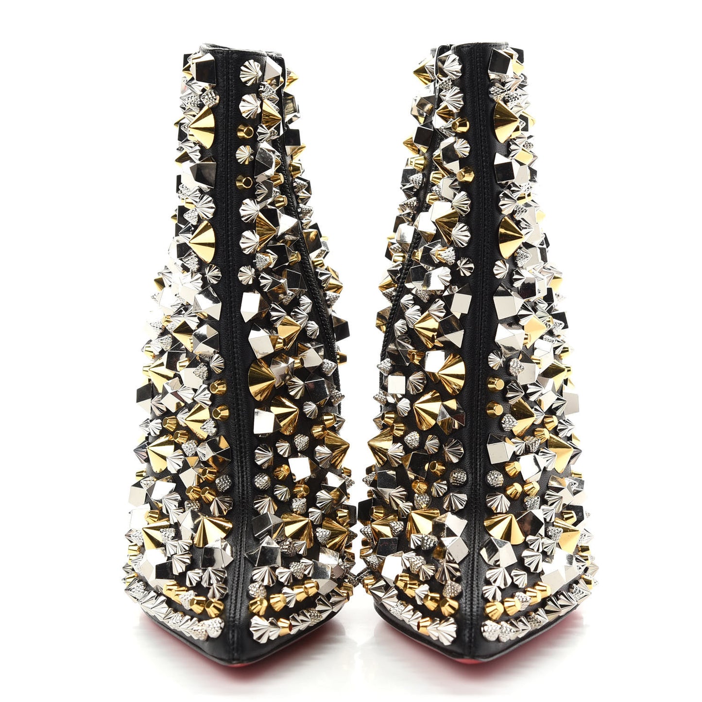 Calfskin So Full Kate 100 Ankle Boots 36 Black Multicolor