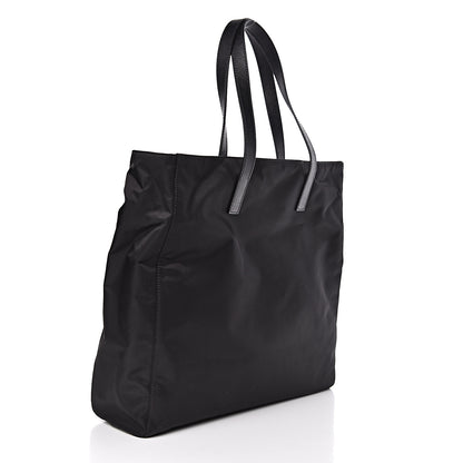 Prada X JAMES JEAN Tessuto Nylon Patch Shopping Tote Black 3 of 11
