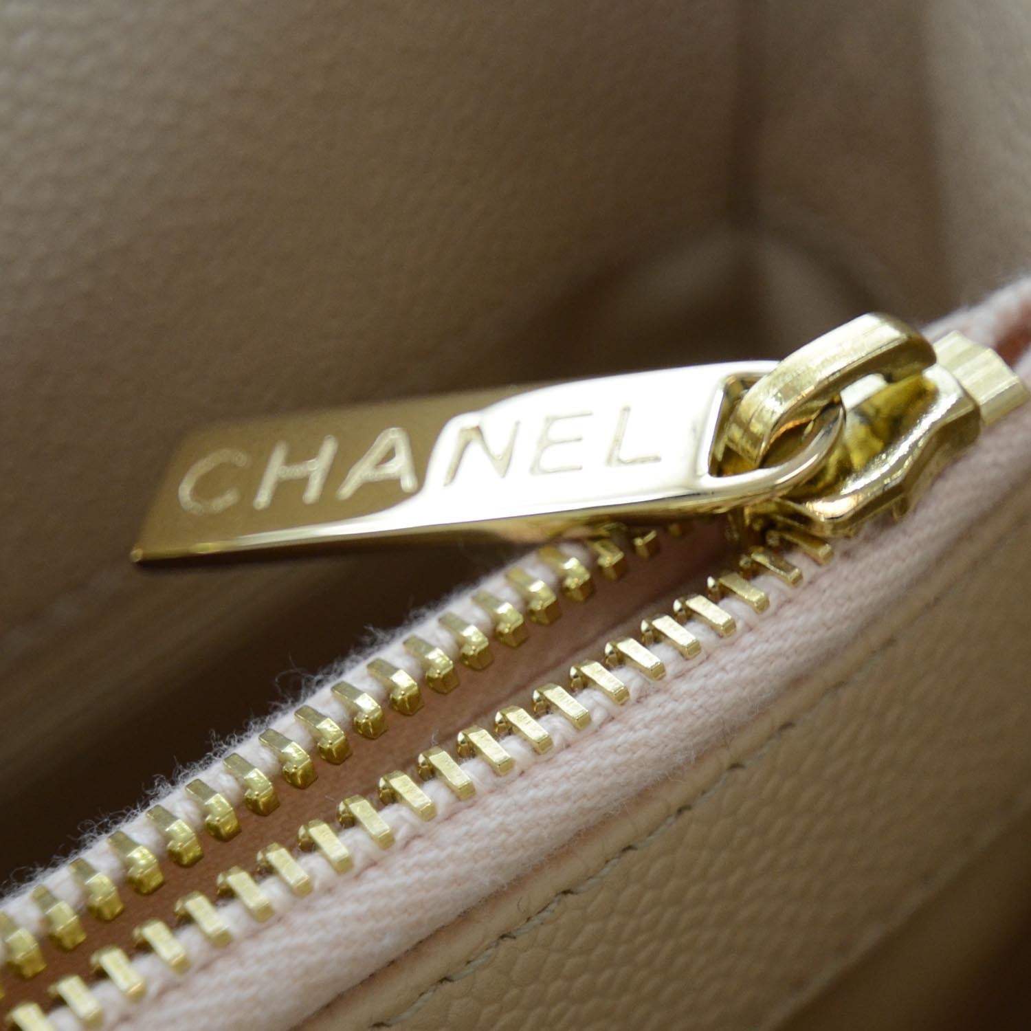 Chanel Caviar Grand Shopping Tote GST Beige Clair 9 of 13