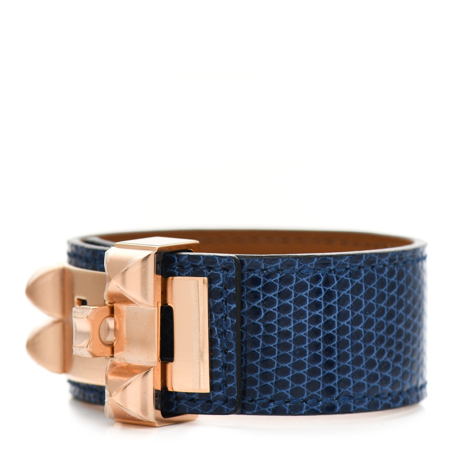 Lizard Collier De Chien CDC 24 Bracelet T2 Bleu Saphir
