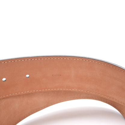 Louis Vuitton Calfskin Eldorador Belt 100 40 Black 6 of 9