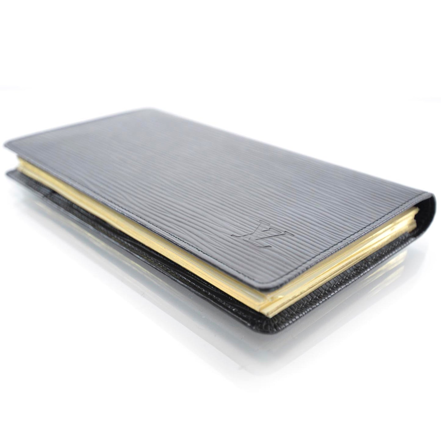 Epi Checkbook Organizer Wallet Black