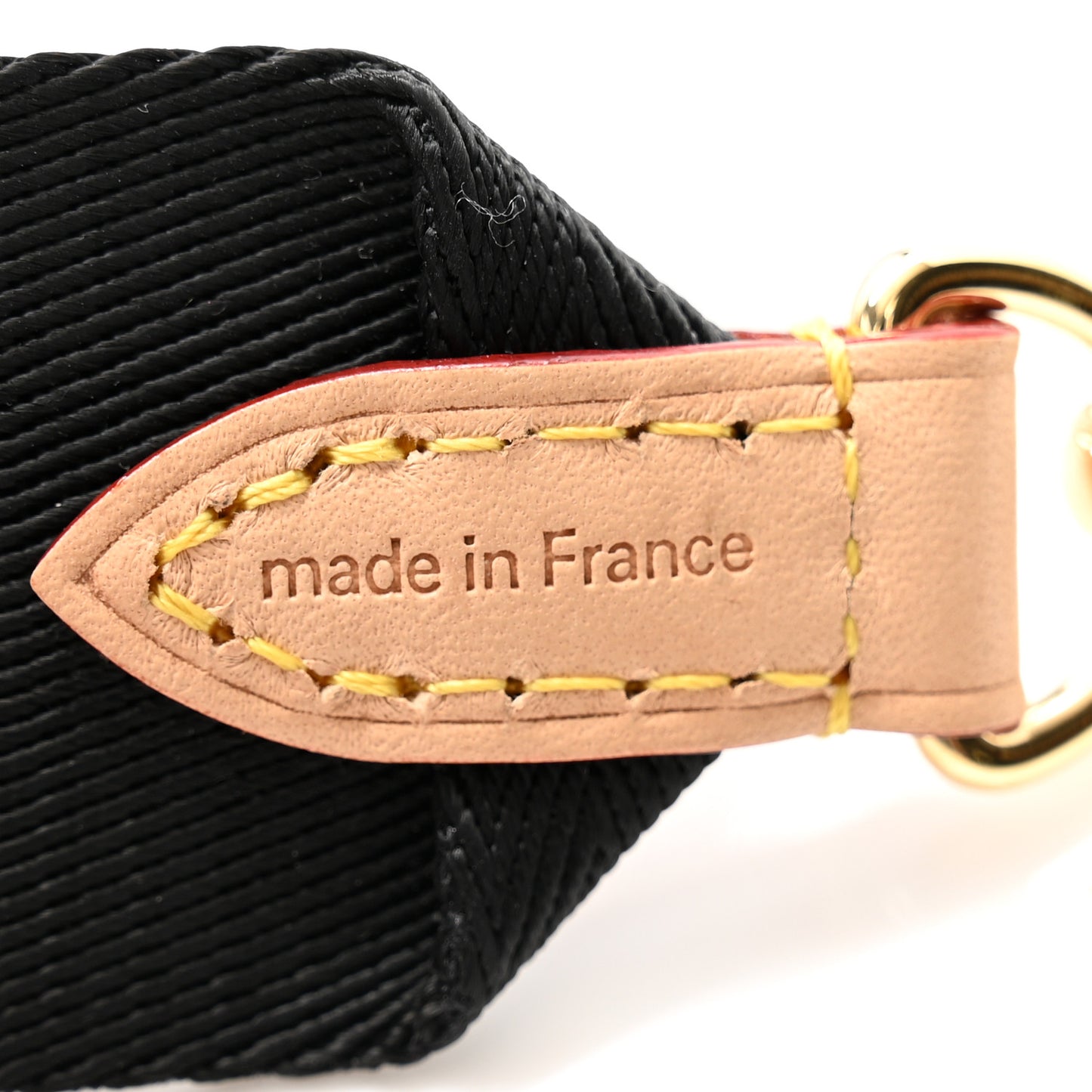 Monogram Multi Pochette Accessories Bandouliere Shoulder Strap Black