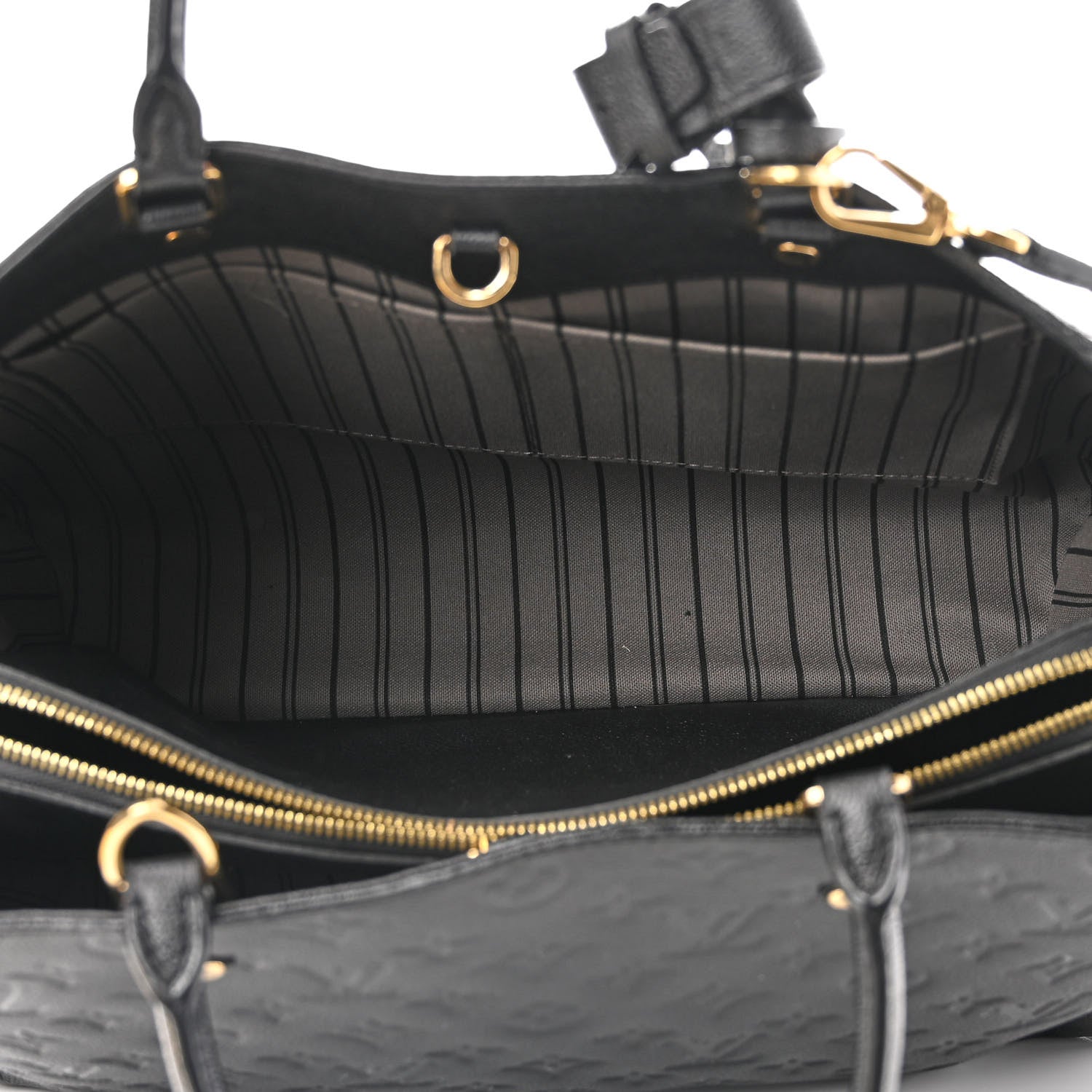 Louis Vuitton Empreinte Montaigne GM Black 5 of 12
