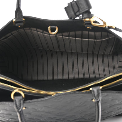 Louis Vuitton Empreinte Montaigne GM Black 5 of 12