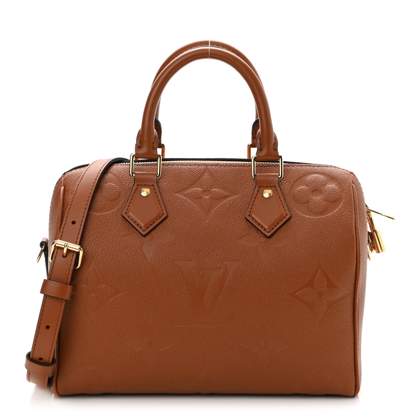 Empreinte Monogram Giant Speedy Bandouliere 25 Cognac