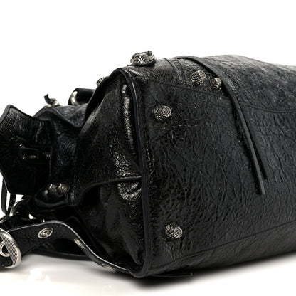 Balenciaga Agneau Arena Small Neo Cagole City Handbag Black 10 of 11
