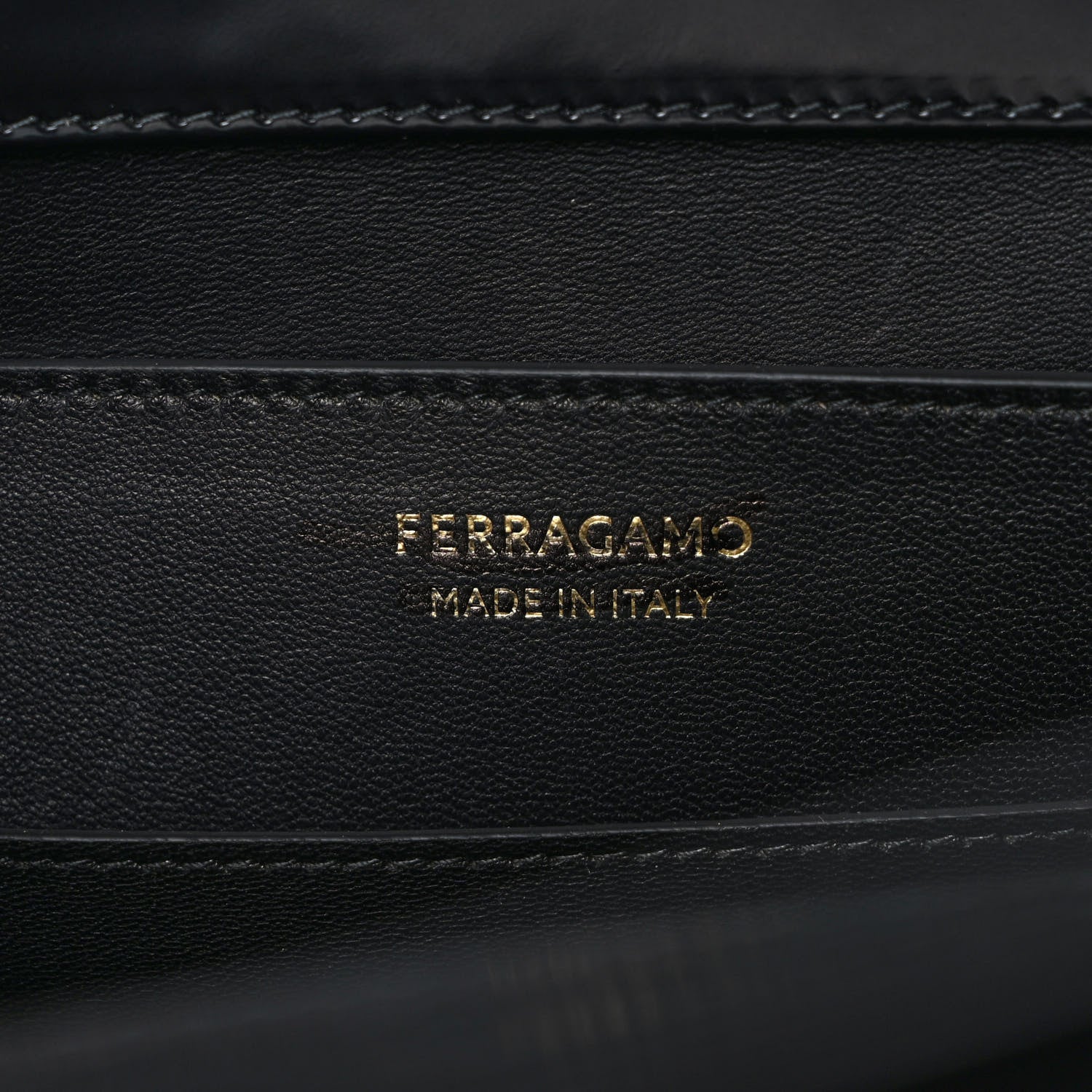 Salvatore Ferragamo Brushed Off Calfskin Wanda Top Handle Bag Black 6 of 8