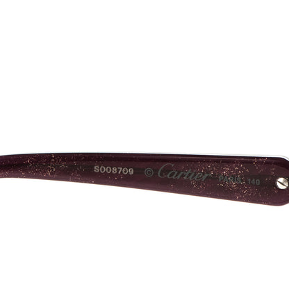 Cartier Trinity Glitter Sunglasses 140 Dark Purple 6 of 6