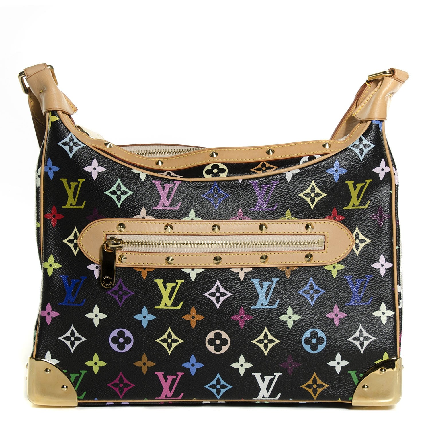 Louis Vuitton Monogram Multicolor Boulogne Black 1 of 7