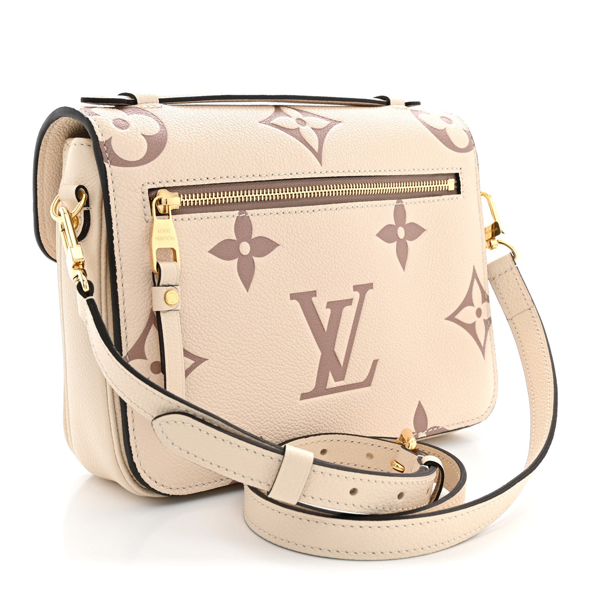 Louis Vuitton Empreinte Monogram Giant Pochette Metis Creme Bois De Rose 3 of 10