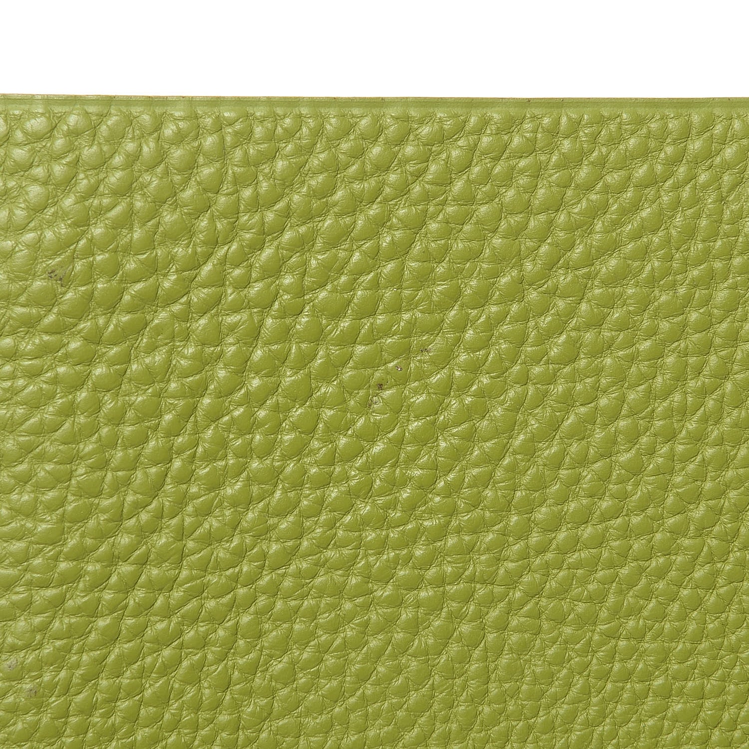 Hermes Togo Ulysse PM Notebook Vert Anis 10 of 10