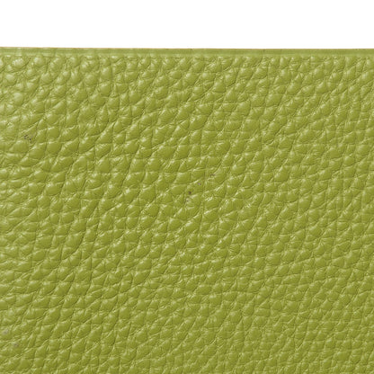 Hermes Togo Ulysse PM Notebook Vert Anis 10 of 10