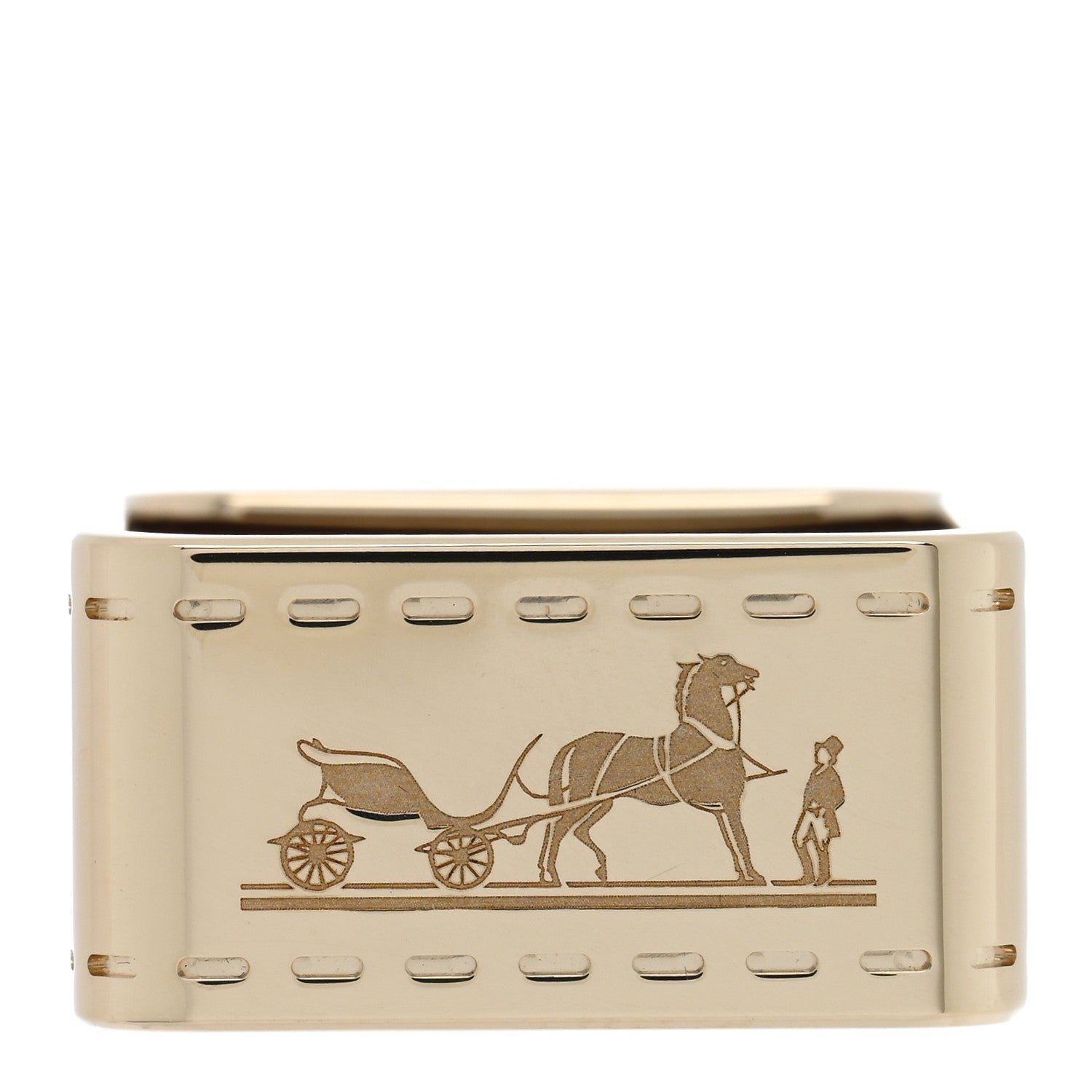 Hermes Permabrass Bolduc Scarf Ring 1 of 4