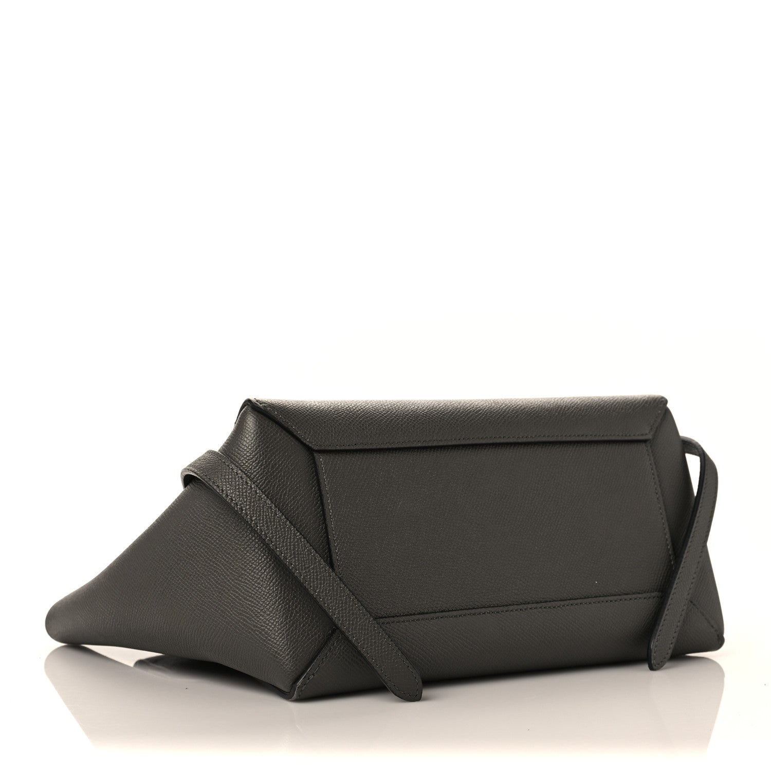 Celine Baby Grained Calfskin Micro Belt Bag Grey 4 of 9