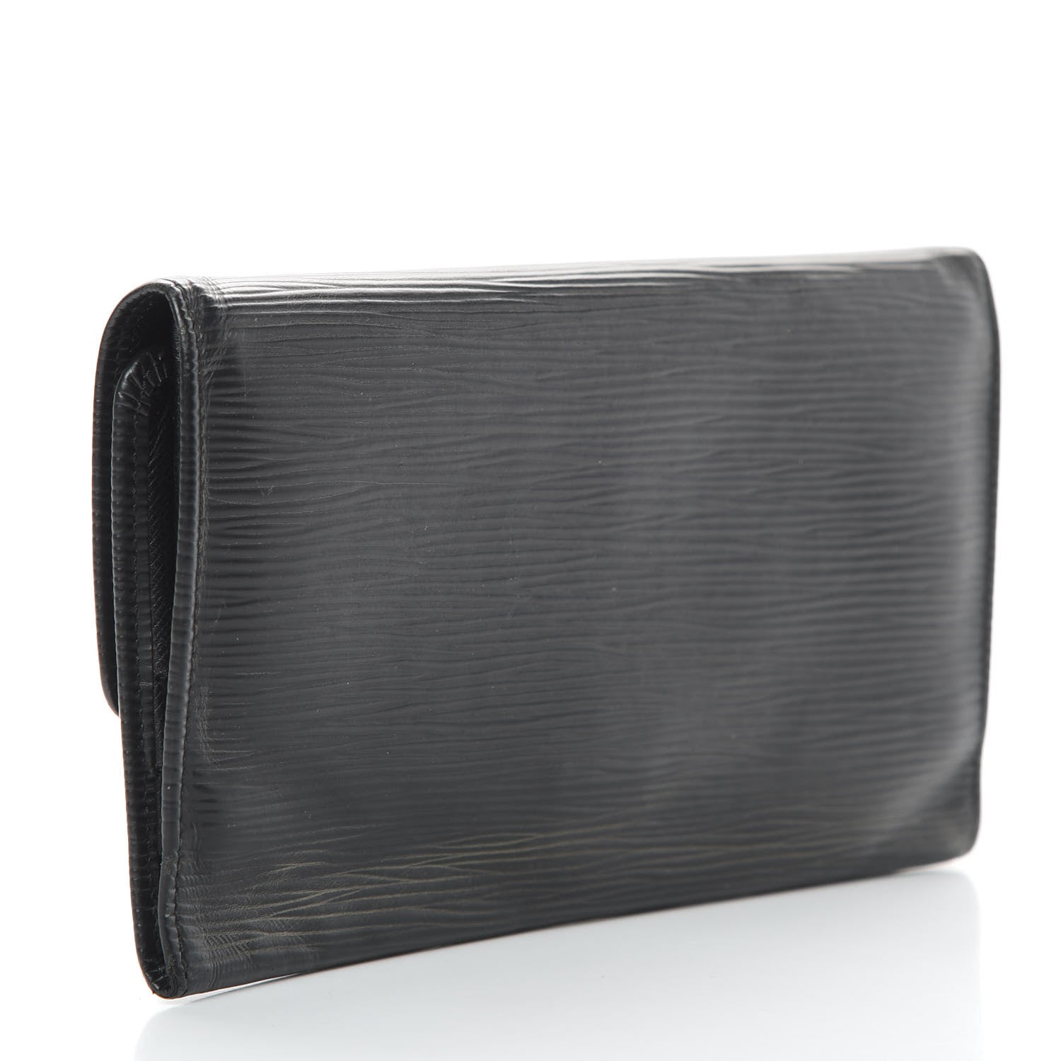 Louis Vuitton Epi Porte Tresor International Wallet Black 3 of 13