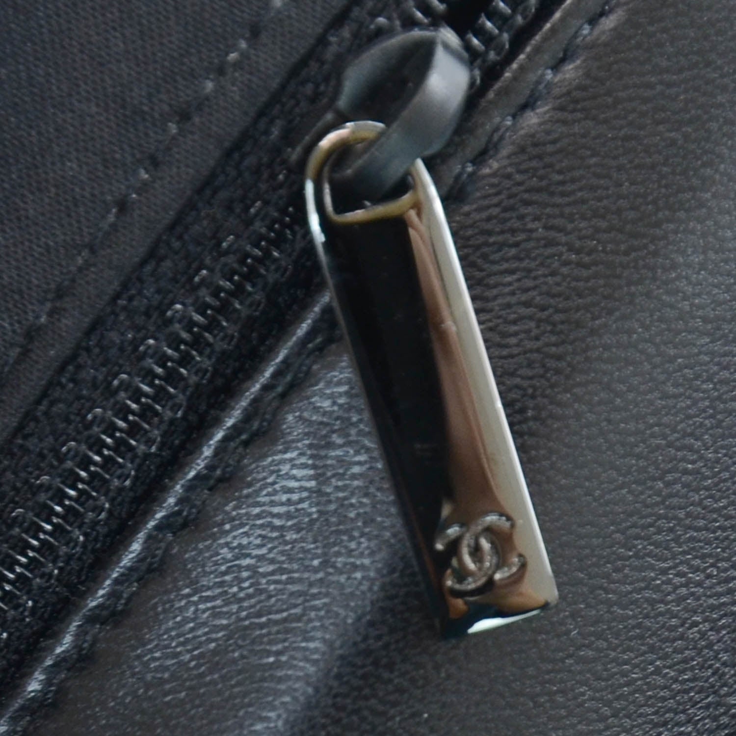 Chanel Lambskin Vertical Stitched Mini Flap Black 8 of 10