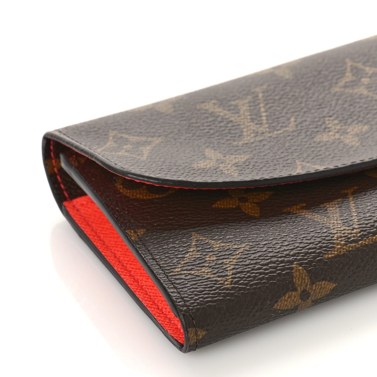 Monogram Emilie Wallet Poppy