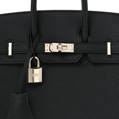 Hermes Togo Birkin 25 Black 8 of 11