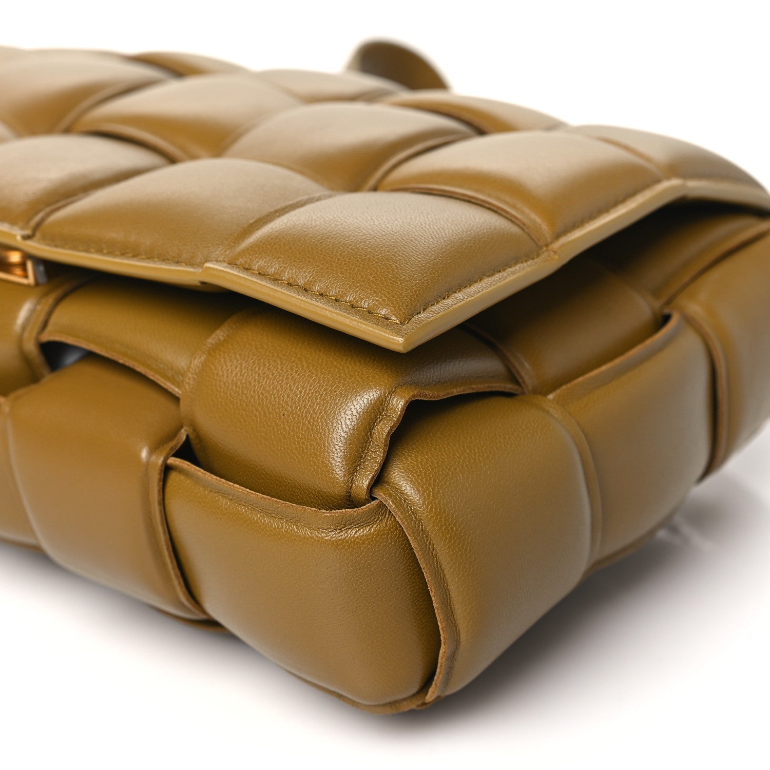 Bottega Veneta Nappa Maxi Intreccio Padded Cassette Crossbody Bag Acorn 9 of 9
