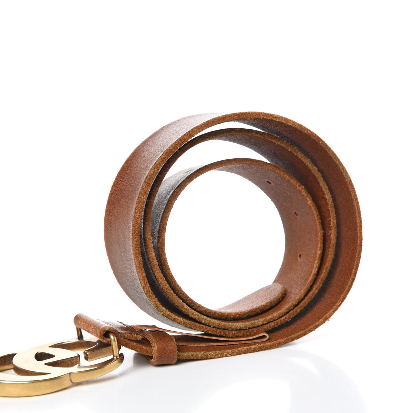 Faded Calfskin Double G 40mm Belt 95 38 Cuir
