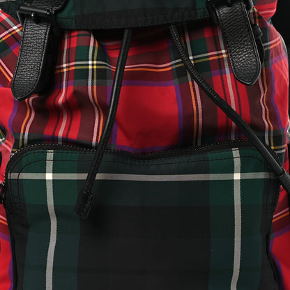 Burberry Nylon Tartan Large Rucksack Backpack 8 of 17