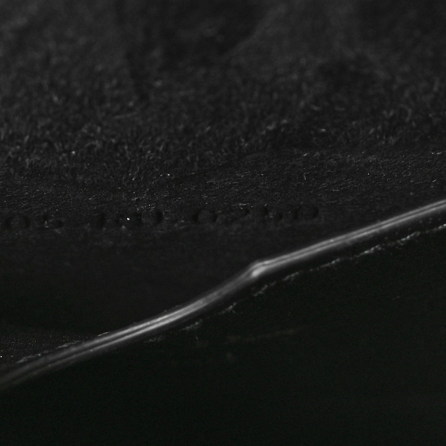Grained Calfskin Medium Whipstitched Bobby Bag Black