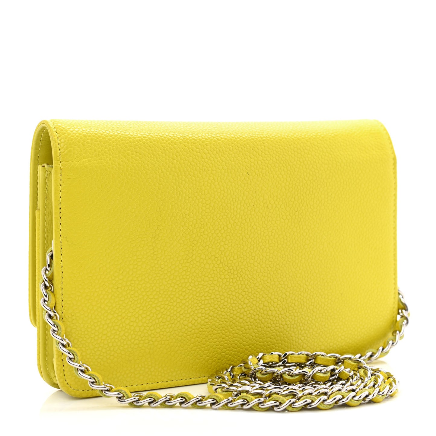 Caviar Timeless CC Wallet on Chain WOC Yellow