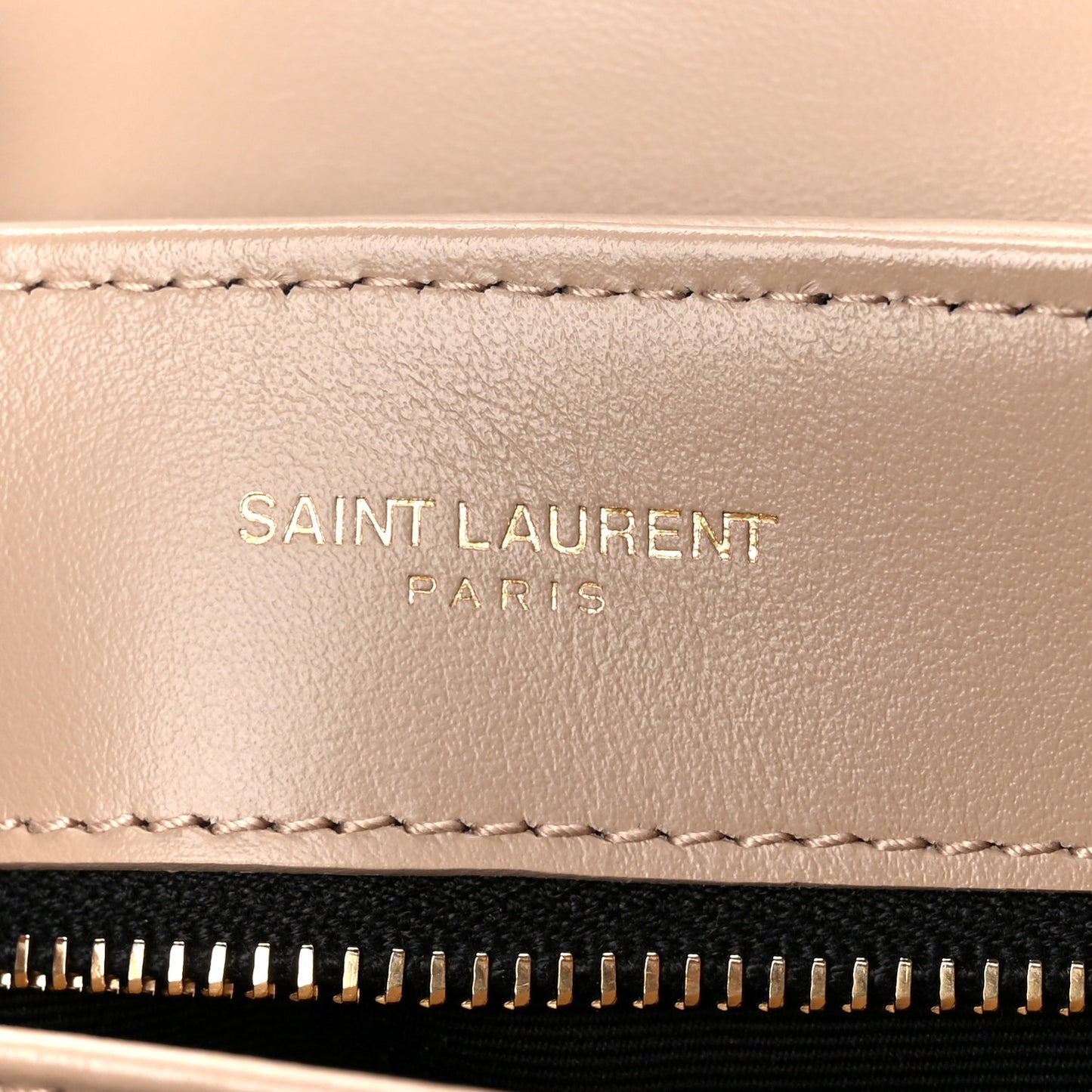 Calfskin Y Quilted Monogram Toy Loulou Crossbody Bag Dark Beige