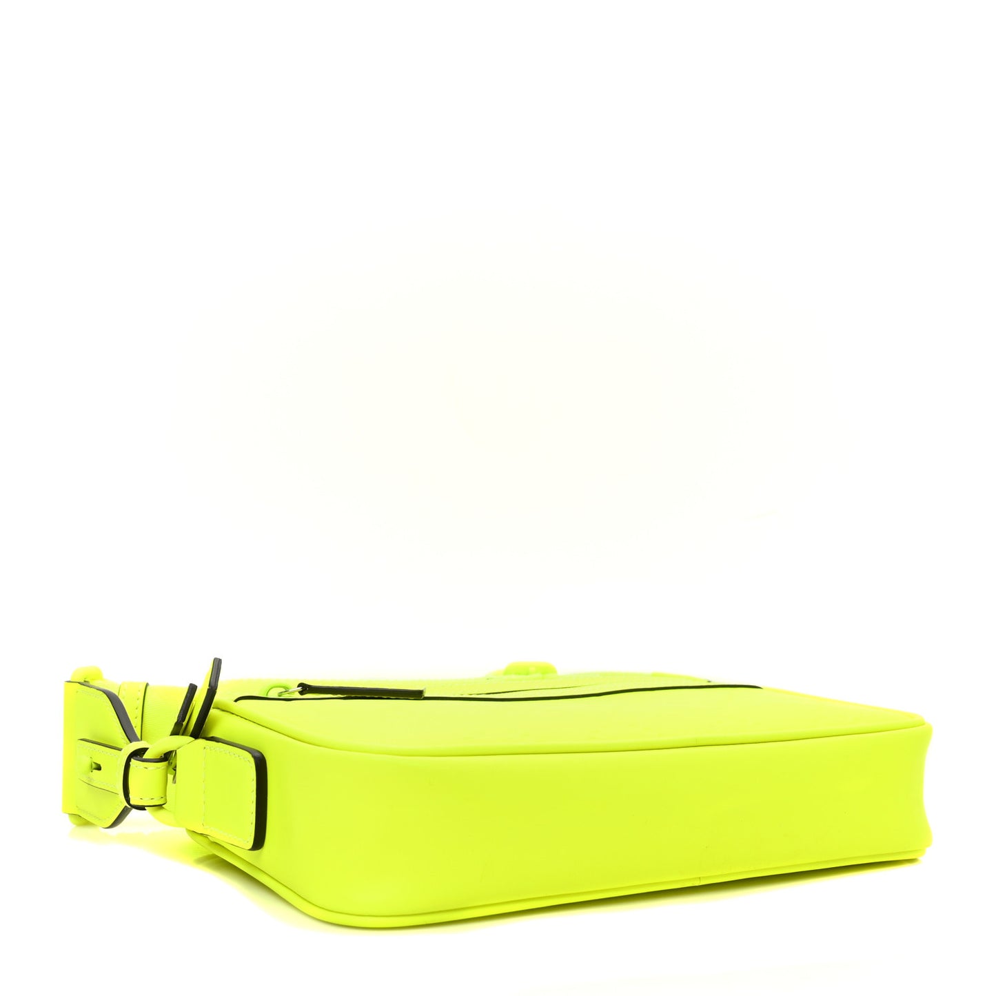 Rubber Effect Monogram GG Crossbody Bag Fluorescent Yellow