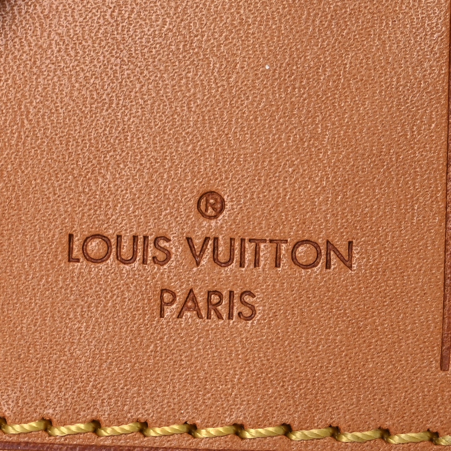 Vachetta Luggage Tag