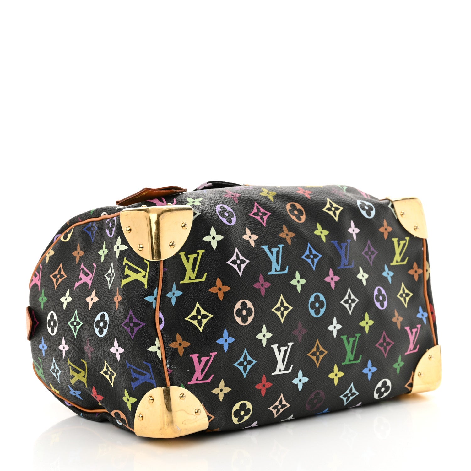 Louis Vuitton Monogram Multicolor Speedy 30 Black 4 of 13