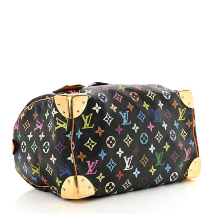 Louis Vuitton Monogram Multicolor Speedy 30 Black 4 of 13