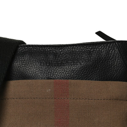 Burberry Canvas Mega Check Ainsley Crossbody Black 7 of 10