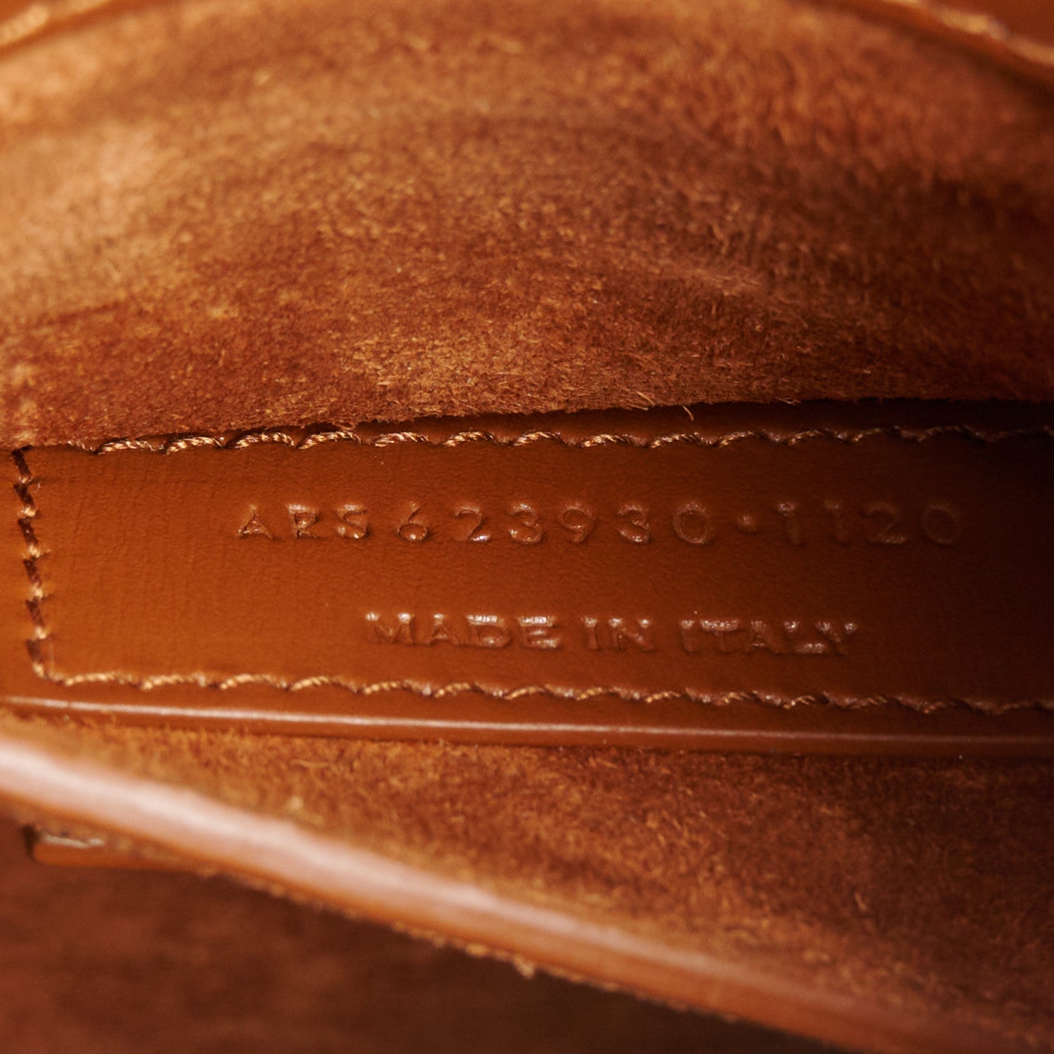 Saint Laurent Canvas Calfskin Mini Classic Monogram Cassandra Top Handle Tan Natural 7 of 11