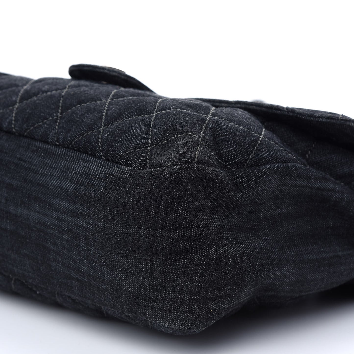 Denim Quilted Stretch Spirit Messenger Bag