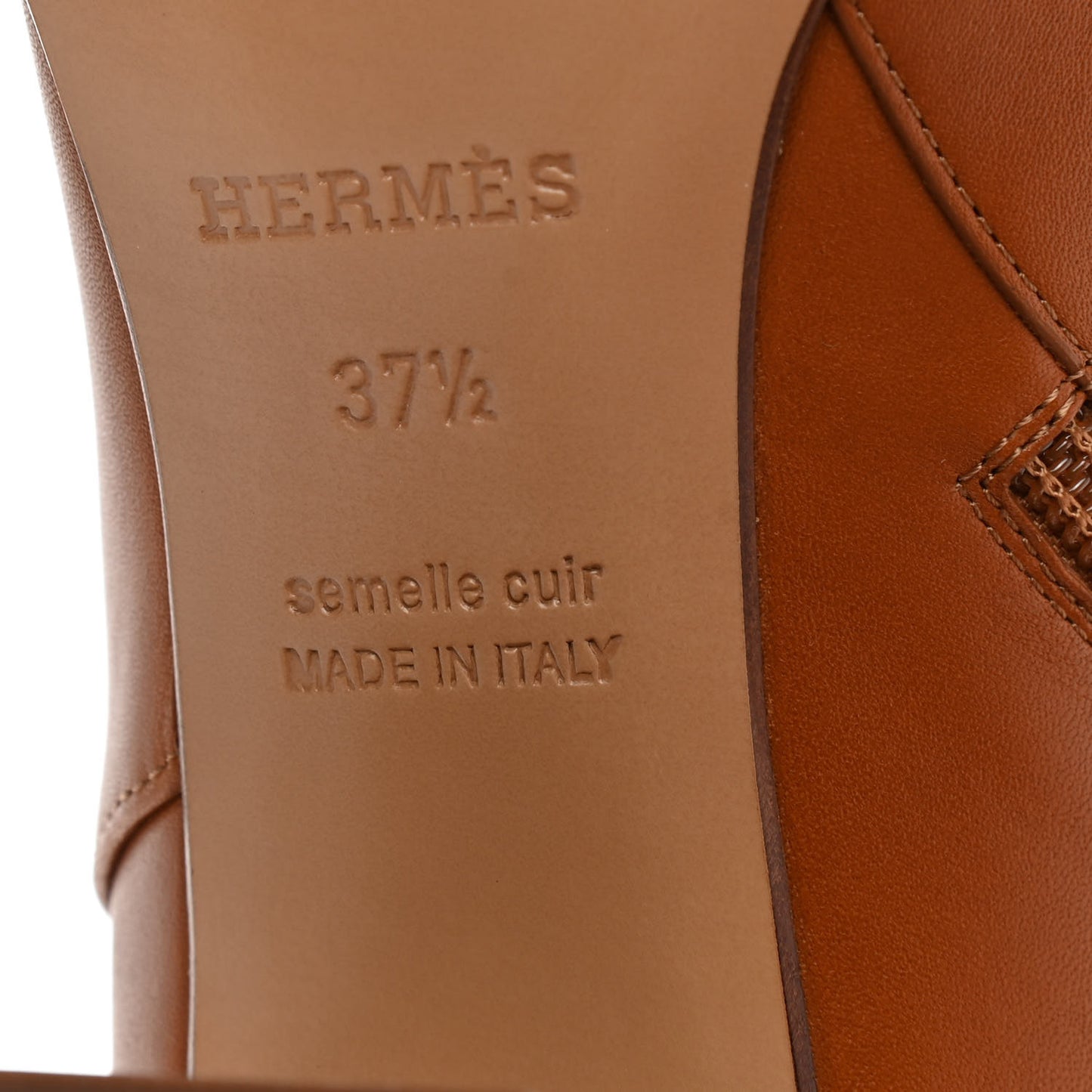 Calfskin Saint Germain Ankle Boots 37.5 Gold