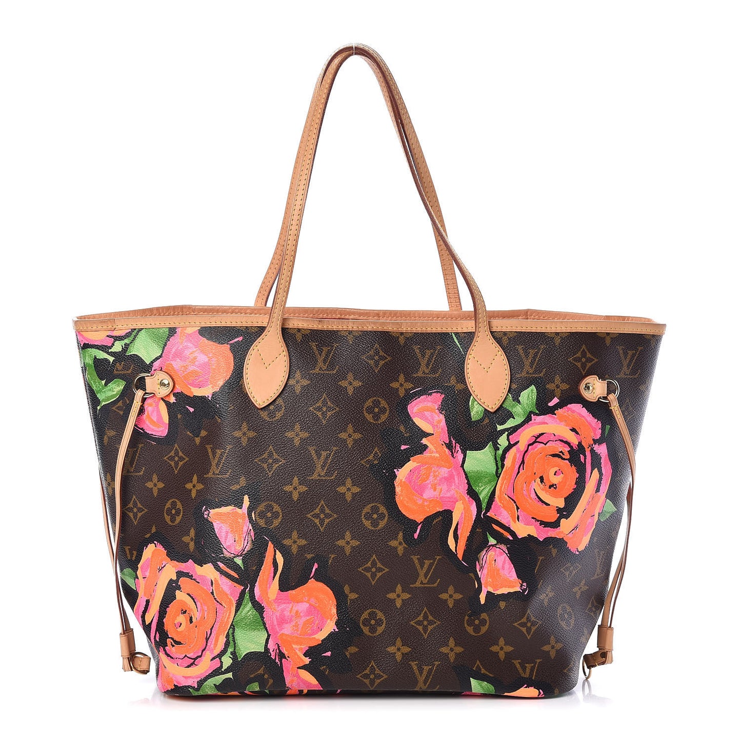 Monogram Roses Neverfull MM