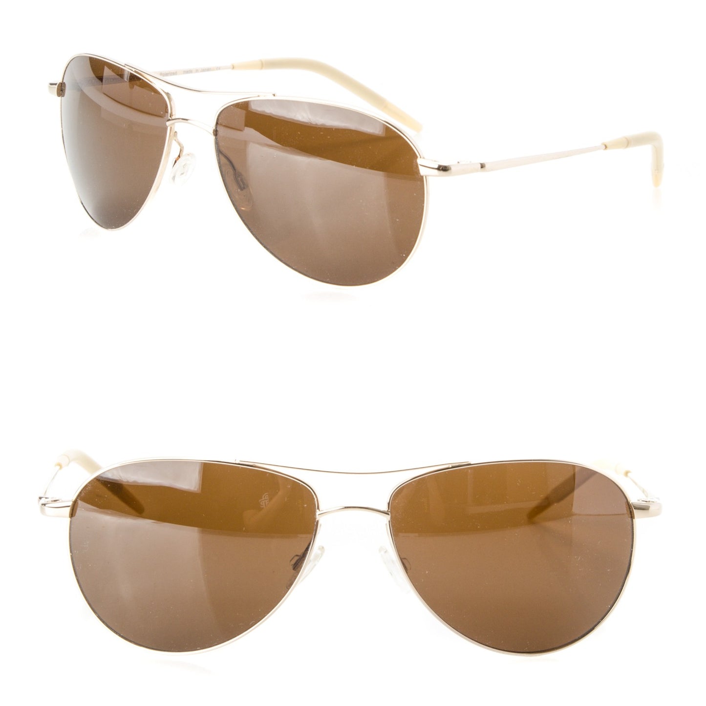 Benedict Aviator Sunglasses Gold