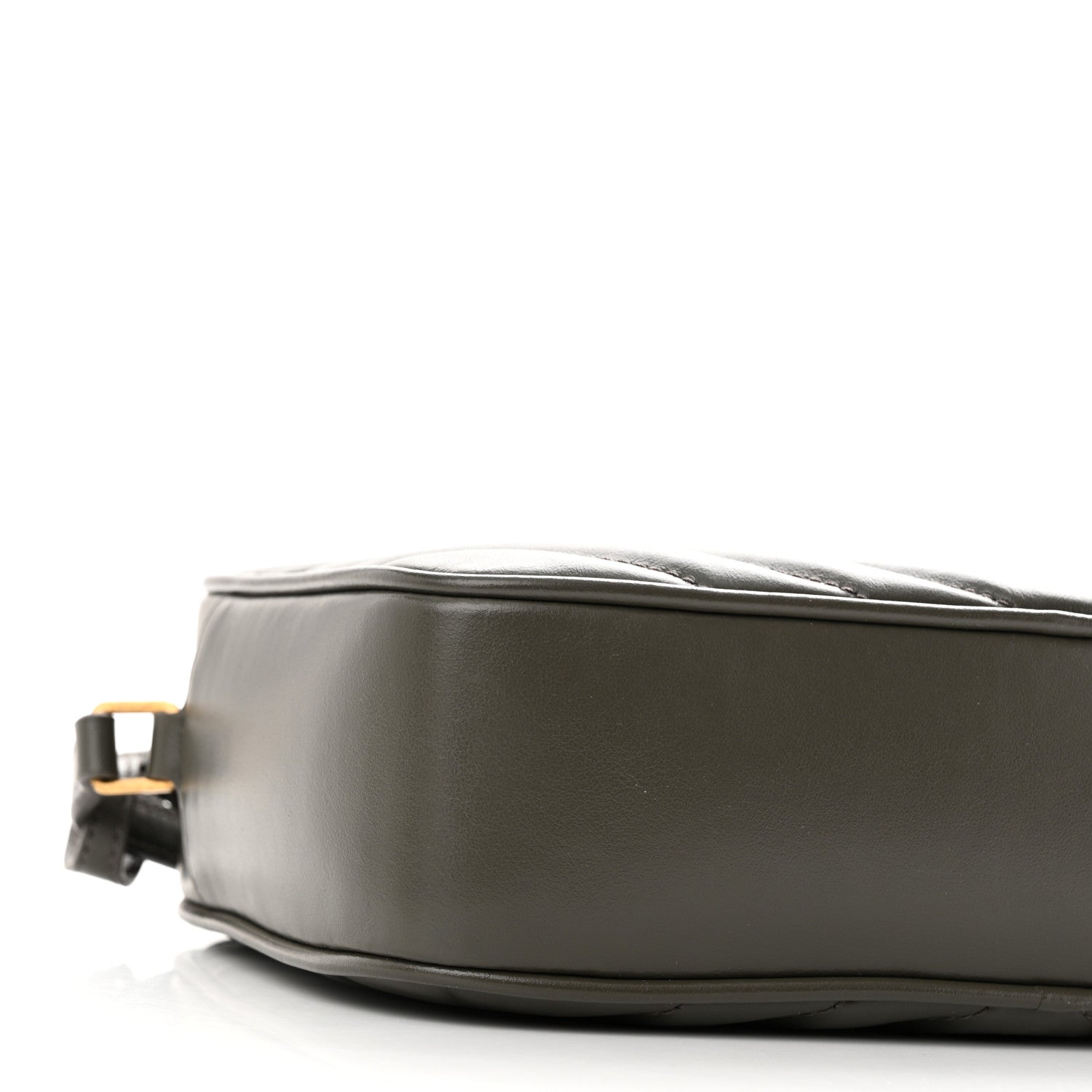 Saint Laurent Calfskin Matelasse Monogram Lou Camera Bag Military Olive 8 of 9