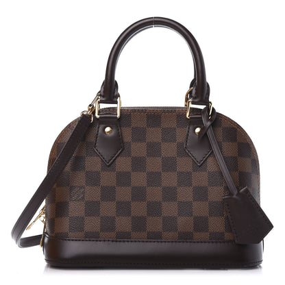 Louis Vuitton Damier Ebene Alma BB 1 of 8
