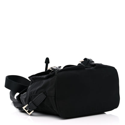 Prada Tessuto Nylon Saffiano Small Backpack Black 4 of 10