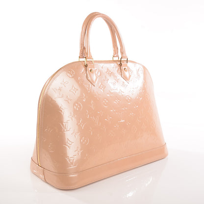Louis Vuitton Vernis Alma GM Rose Florentin 3 of 7
