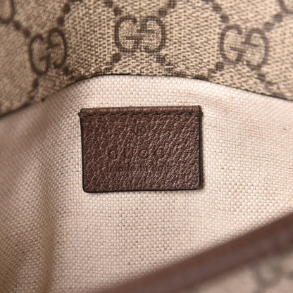 Gucci GG Supreme Monogram Neo Vintage Web Belt Bag Brown 8 of 10