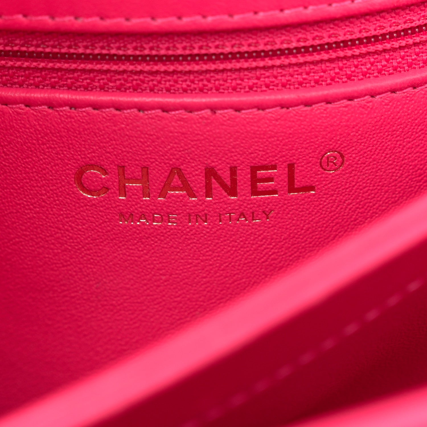 Chanel Lambskin Quilted Medium Trendy CC Flap Dual Handle Bag Dark Pink 7 of 15