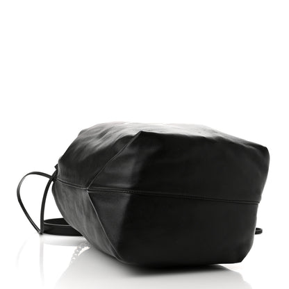 Saint Laurent Lambskin Teddy Drawstring Bag Black 5 of 11