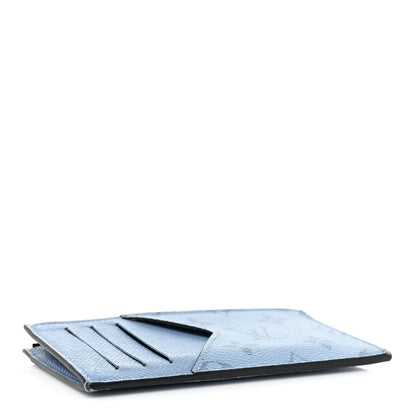 Louis Vuitton Taigarama Coin Card Holder Denim 4 of 10