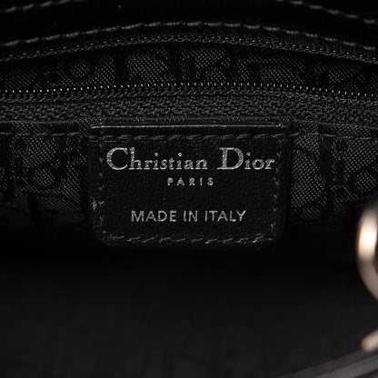 Christian Dior Patent Cannage Mini Lady Dior Black 6 of 11