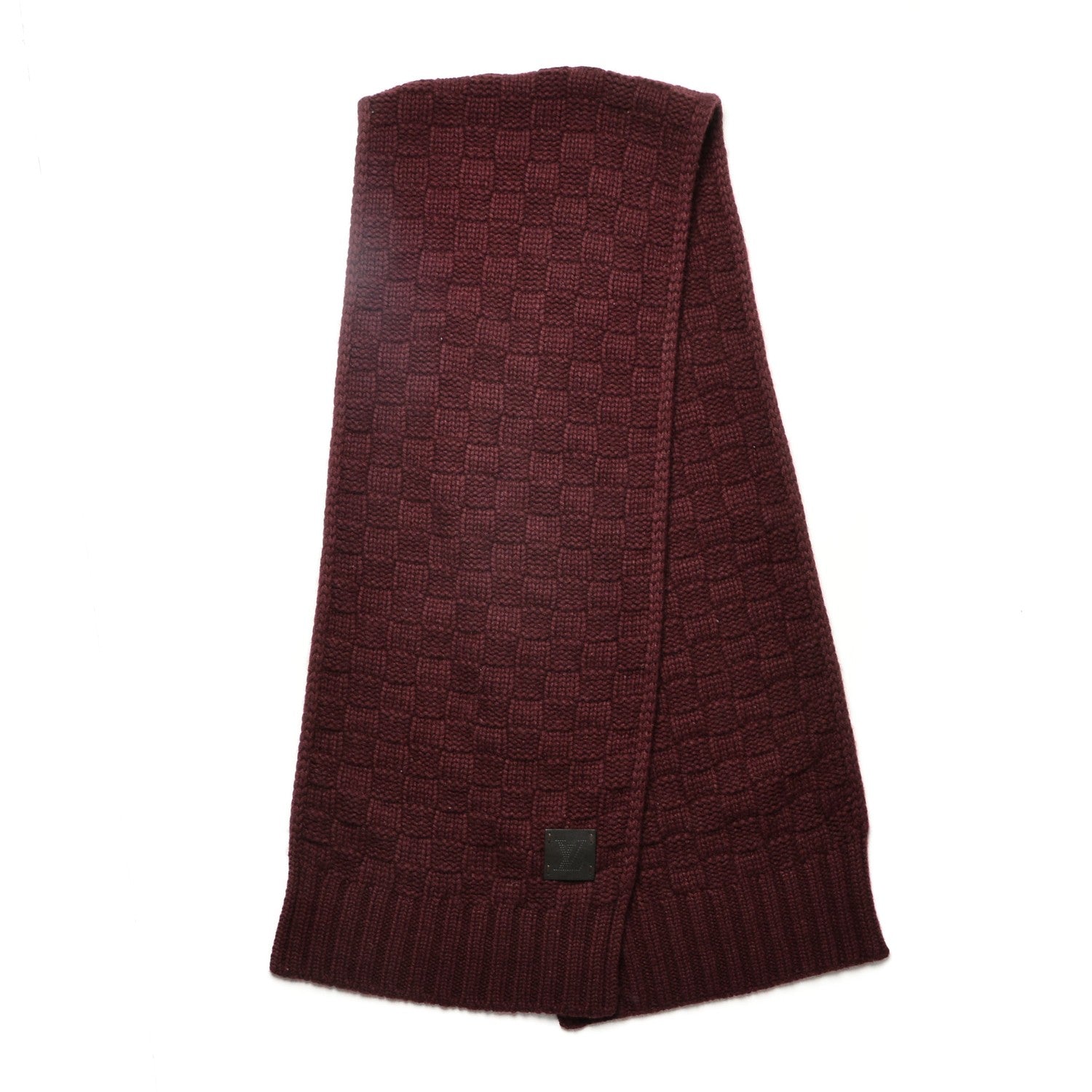 Louis Vuitton Cashmere Damier Helsinki Scarf 3 of 5