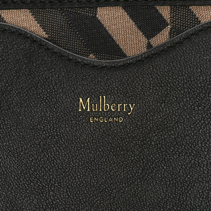 Mulberry Econyl Nylon Jacquard Calfskin Wallet Black 6 of 10